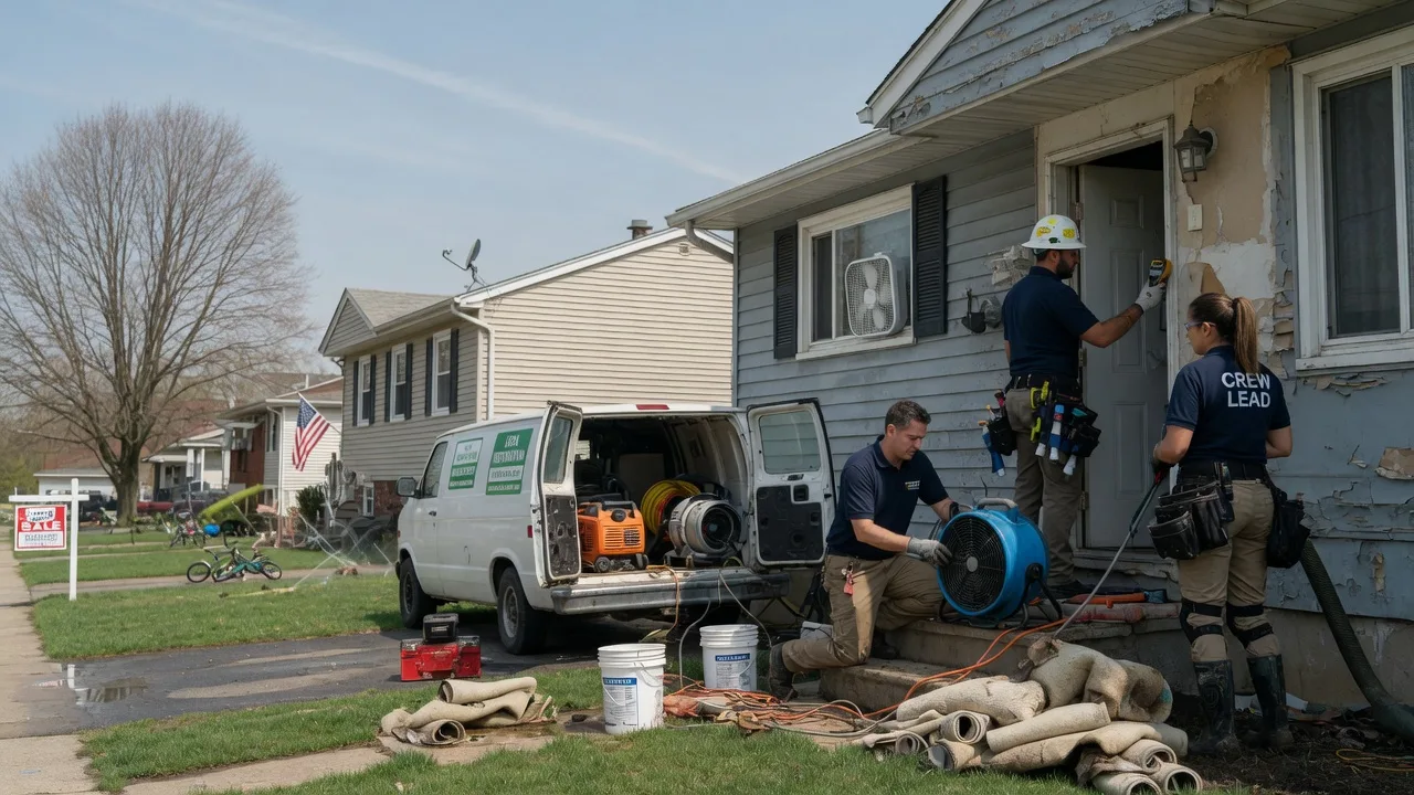 Flood Cleanup in Montour Falls, NY near me